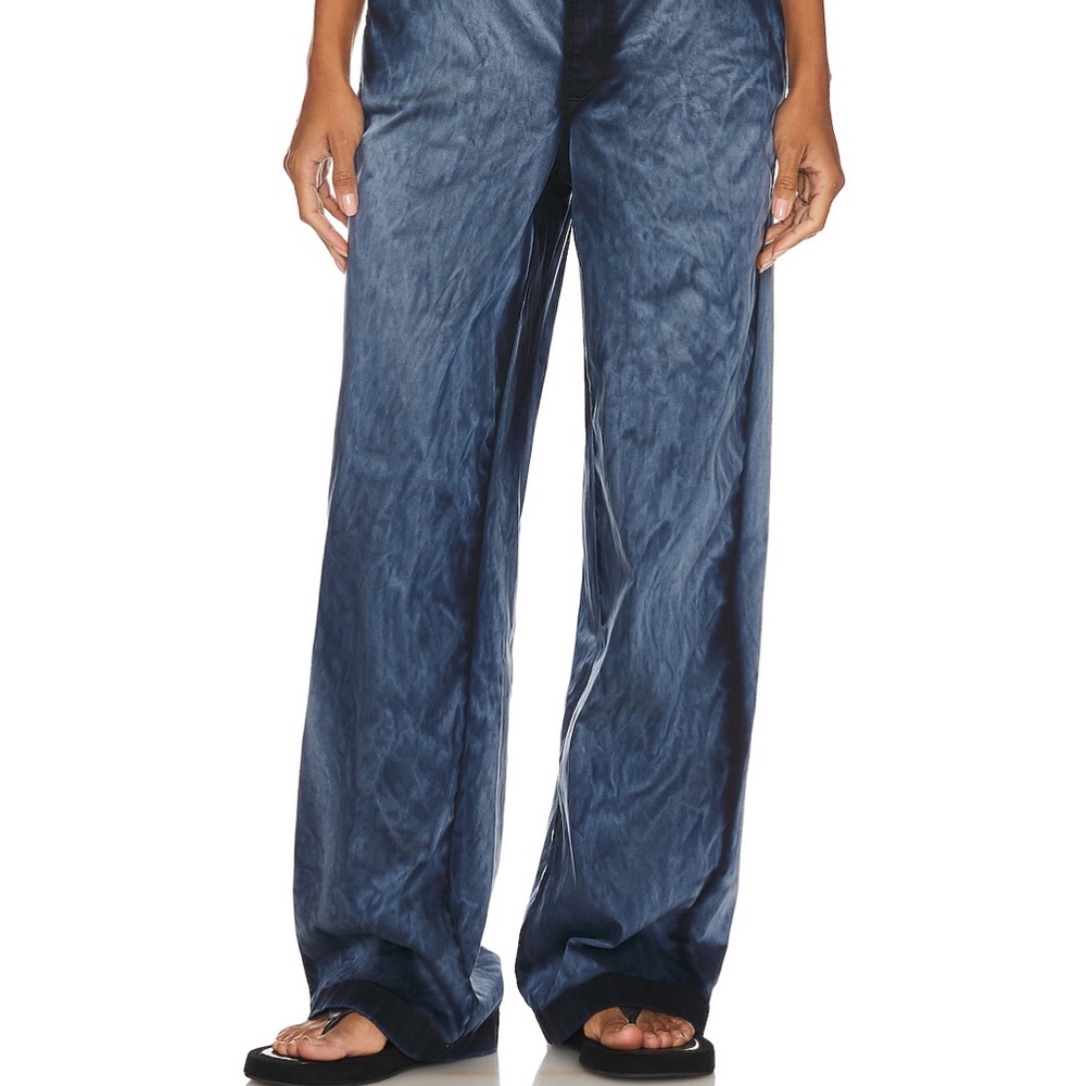 Cotton citizen London navy cast trouser